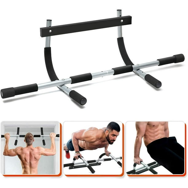 Valigrate Pull up Bar at Home Door Pull-up Exercise Training Bar,With comfortable handles adjustable fitness equipment Indoor Sport Fitness Equipments